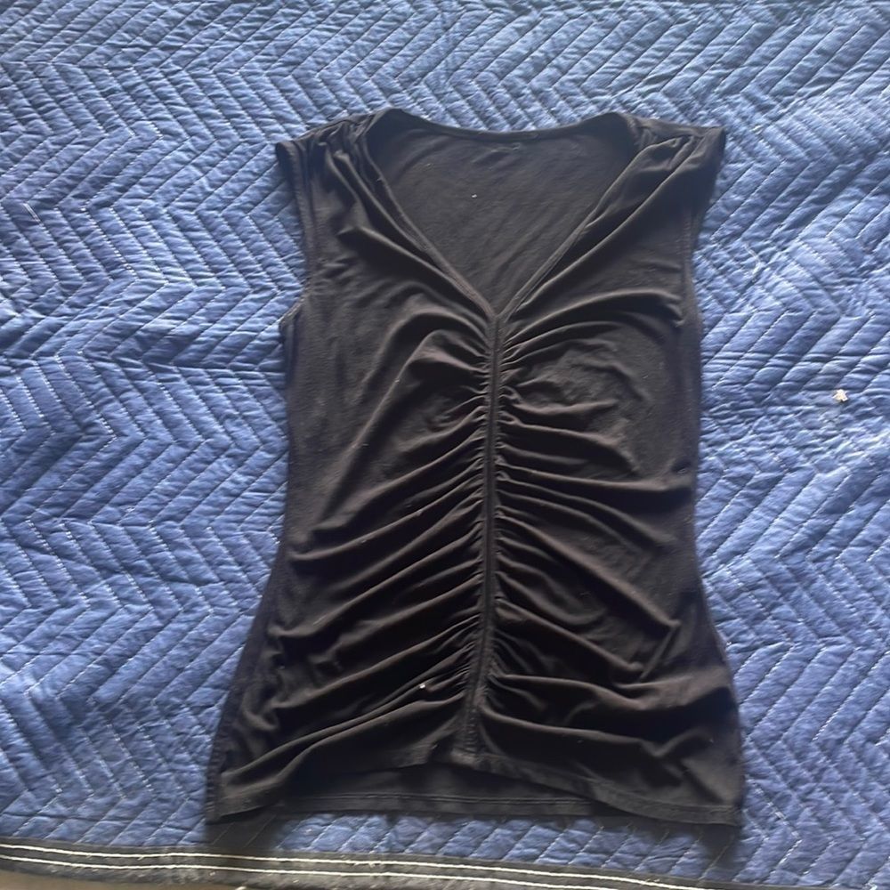 Black rushing tank top